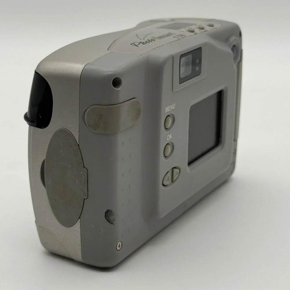 HP PhotoSmart C30 Digital Camera C5386A Silver 1MP Vintage Y2K Digicam TESTED